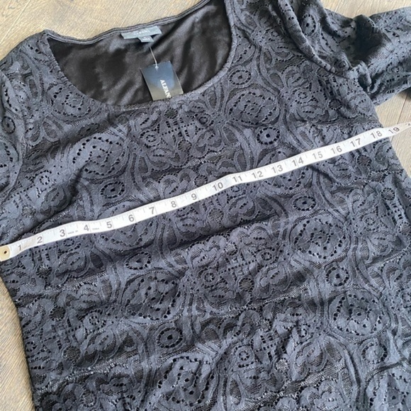 NWT Alfani Floral Lace Crochet Trim Cocktail Dress - Picture 9 of 9